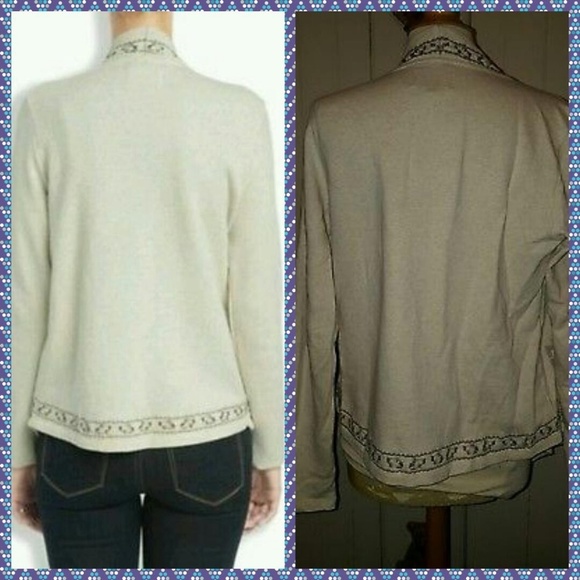 🌈SOLD💰 Lucky Brand Aztec Embroidered boho top - Picture 3 of 6